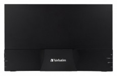 VERBATIM 49592 15,6 PMT-15 FHD IPS HDMI/USB-C fekete fém borítású érintőképernyős monitor Iroda és számítástechnika - Monitor - Érintőképernyős monitor - 507922