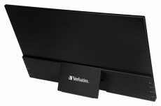 VERBATIM 49592 15,6 PMT-15 FHD IPS HDMI/USB-C fekete fém borítású érintőképernyős monitor Iroda és számítástechnika - Monitor - Érintőképernyős monitor - 507922
