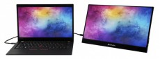 VERBATIM 49593 17,3 PMT-17 FHD IPS HDMI/USB-C fekete fém borítású érintőképernyős monitor Iroda és számítástechnika - Monitor - Érintőképernyős monitor - 507923