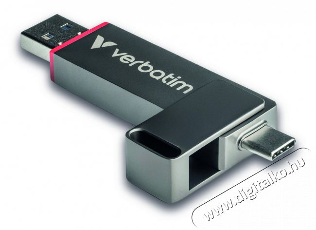 VERBATIM 32040 128GB USB 3.2 Gen 1 A/USB-C Dual QuickStick Flash Drive Memória kártya / Pendrive - Pendrive - 514264
