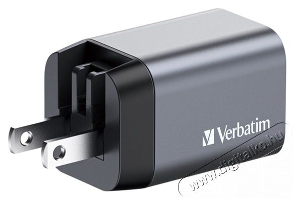 VERBATIM 32200 GNC-35 GaN Charger 35W USB Type-A + Type-C hálózati töltő adapter Akkuk és töltők - Li-ion akkumulátor és töltő (gyári) - Töltő / hálózati adapter - 514984