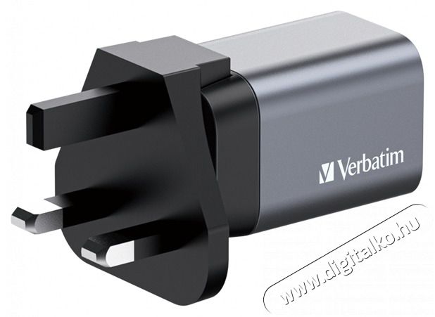 VERBATIM 32200 GNC-35 GaN Charger 35W USB Type-A + Type-C hálózati töltő adapter Akkuk és töltők - Li-ion akkumulátor és töltő (gyári) - Töltő / hálózati adapter - 514984