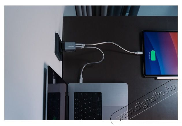 VERBATIM 32200 GNC-35 GaN Charger 35W USB Type-A + Type-C hálózati töltő adapter Akkuk és töltők - Li-ion akkumulátor és töltő (gyári) - Töltő / hálózati adapter - 514984
