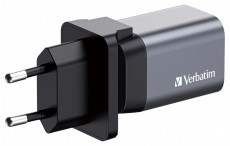 VERBATIM 32200 GNC-35 GaN Charger 35W USB Type-A + Type-C h&aacute;l&oacute;zati t&ouml;ltő adapter Akkuk &eacute;s t&ouml;ltők - Li-ion akkumul&aacute;tor &eacute;s t&ouml;ltő (gy&aacute;ri) - T&ouml;ltő / h&aacute;l&oacute;zati adapter - 514984