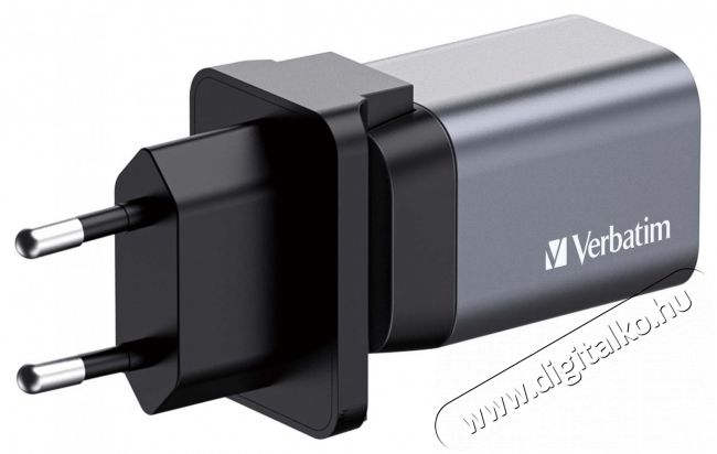 VERBATIM 32200 GNC-35 GaN Charger 35W USB Type-A + Type-C hálózati töltő adapter Akkuk és töltők - Li-ion akkumulátor és töltő (gyári) - Töltő / hálózati adapter - 514984