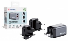VERBATIM 32200 GNC-35 GaN Charger 35W USB Type-A + Type-C h&aacute;l&oacute;zati t&ouml;ltő adapter Akkuk &eacute;s t&ouml;ltők - Li-ion akkumul&aacute;tor &eacute;s t&ouml;ltő (gy&aacute;ri) - T&ouml;ltő / h&aacute;l&oacute;zati adapter - 514984