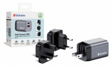 VERBATIM 32200 GNC-35 GaN Charger 35W USB Type-A + Type-C h&aacute;l&oacute;zati t&ouml;ltő adapter Akkuk &eacute;s t&ouml;ltők - Li-ion akkumul&aacute;tor &eacute;s t&ouml;ltő (gy&aacute;ri) - T&ouml;ltő / h&aacute;l&oacute;zati adapter - 514984