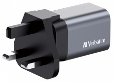 VERBATIM 32200 GNC-35 GaN Charger 35W USB Type-A + Type-C h&aacute;l&oacute;zati t&ouml;ltő adapter Akkuk &eacute;s t&ouml;ltők - Li-ion akkumul&aacute;tor &eacute;s t&ouml;ltő (gy&aacute;ri) - T&ouml;ltő / h&aacute;l&oacute;zati adapter - 514984