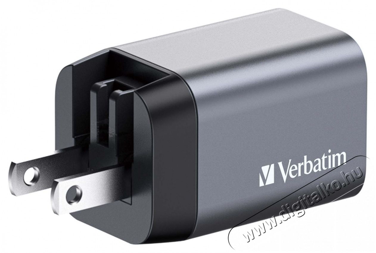 VERBATIM 32200 GNC-35 GaN Charger 35W USB Type-A + Type-C hálózati töltő adapter Akkuk és töltők - Li-ion akkumulátor és töltő (gyári) - Töltő / hálózati adapter - 514984