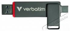 VERBATIM Dual QuickStick 256GB pendrive Mem&oacute;ria k&aacute;rtya / Pendrive - Pendrive - 529116