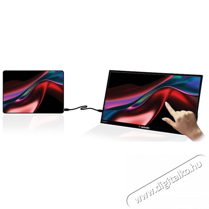 VERBATIM 32087 hordozhat&oacute; &eacute;rintők&eacute;pernyős monitor, 13,3 , WUXGA (1920x1200), IPS, 6 ms GtG, HDR Iroda &eacute;s sz&aacute;m&iacute;t&aacute;stechnika - Monitor - &Eacute;rintők&eacute;pernyős monitor - 533995