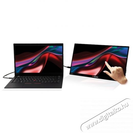 VERBATIM 32087 hordozhat&oacute; &eacute;rintők&eacute;pernyős monitor, 13,3 , WUXGA (1920x1200), IPS, 6 ms GtG, HDR Iroda &eacute;s sz&aacute;m&iacute;t&aacute;stechnika - Monitor - &Eacute;rintők&eacute;pernyős monitor - 533995