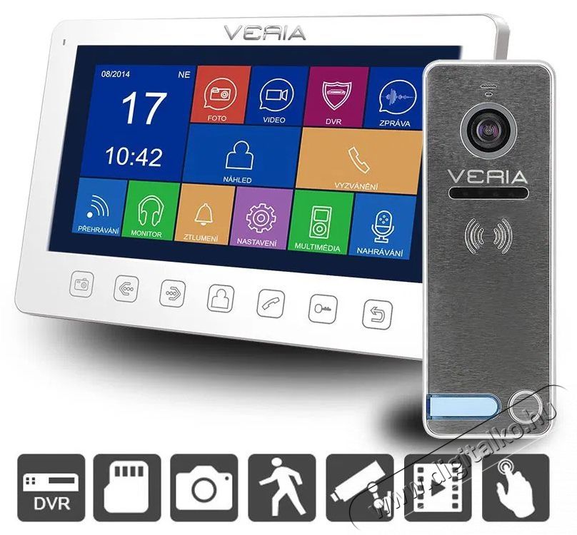 Veria  7076B + VERIA 230 H&aacute;ztart&aacute;s / Otthon / K&uuml;lt&eacute;r - Okos otthon - Kieg&eacute;sz&iacute;tő - 519829