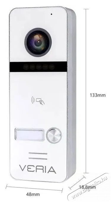 Veria  3001-W (Wi-Fi) Vide&oacute;telefon, feh&eacute;r + 301 bemeneti &aacute;llom&aacute;s H&aacute;ztart&aacute;s / Otthon / K&uuml;lt&eacute;r - Biztons&aacute;gtechnika - Biztons&aacute;gi kamera - 520272