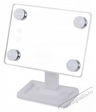Verk 15787 Kozmetikai tükör, LED, fehér Szépségápolás / Egészség - Tükör - 512545