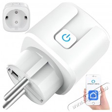 Verk 06274 Fogyasztásmérős okos WiFi konnektor, időzítővel Háztartás / Otthon / Kültér - Okos otthon - Okos konnektor - 520277