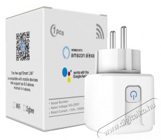 Verk 06274 Fogyasztásmérős okos WiFi konnektor, időzítővel Háztartás / Otthon / Kültér - Okos otthon - Okos konnektor - 520277