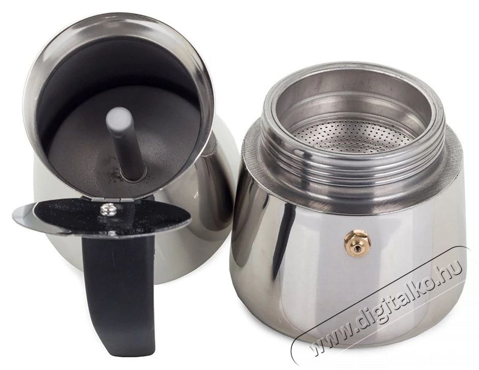 Verk 07007 Kotyog&oacute;s k&aacute;v&eacute;főző, 6 cs&eacute;sz&eacute;s, 300 ml, ez&uuml;st Konyhai term&eacute;kek - K&aacute;v&eacute;főző / k&aacute;v&eacute;&ouml;rlő / kieg&eacute;sz&iacute;tő - Kotyog&oacute; k&aacute;v&eacute;főző - 526562