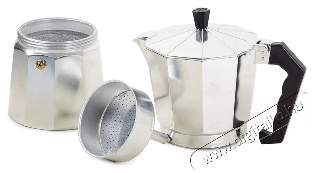 Verk 07039 Kotyog&oacute;s k&aacute;v&eacute;főző, 12 adagos, 600 ml, ez&uuml;st &Uacute;jdons&aacute;gok - &Uacute;j term&eacute;kek - 526563