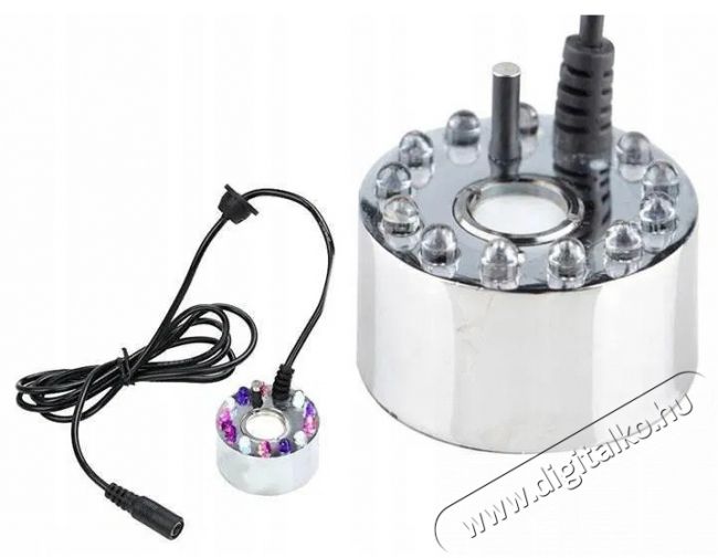 Verk 12241 Mini ködgenerátor, 12 LED Szépségápolás / Egészség - Légtisztító / párásító / párátlanító - Párásító - 526571