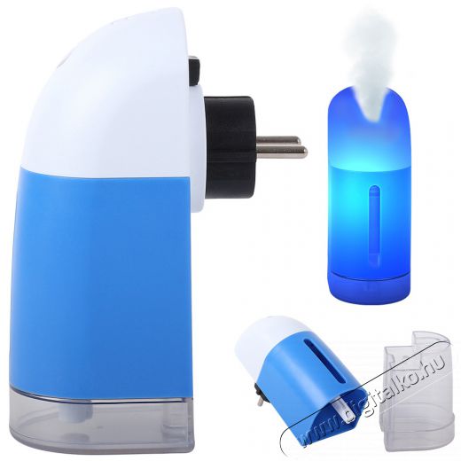 Verk LED fénnyel 300 ml Aroma diffúzor Szépségápolás / Egészség - Légtisztító / párásító / párátlanító - Párásító - 526576