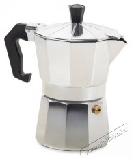 Verk 07037 Kotyogós kávéfőző, 3 adagos, 150 ml, ezüst Konyhai termékek - Kávéfőző / kávéörlő / kiegészítő - Kotyogó kávéfőző - 528257