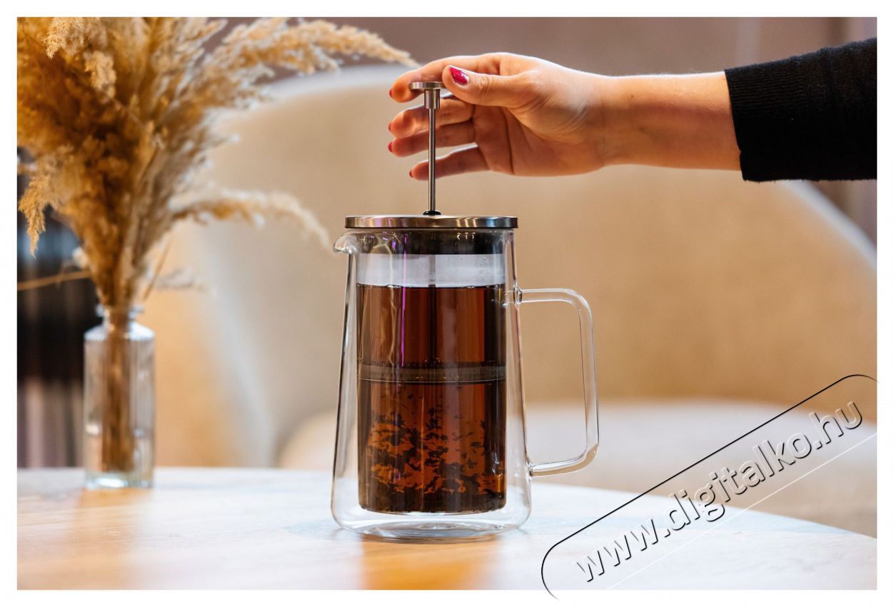 Vialli Design dupla fal&uacute;, 1000 ml, ez&uuml;st_DIVA 9279 Konyhai term&eacute;kek - V&iacute;zforral&oacute; / teafőző - 526584