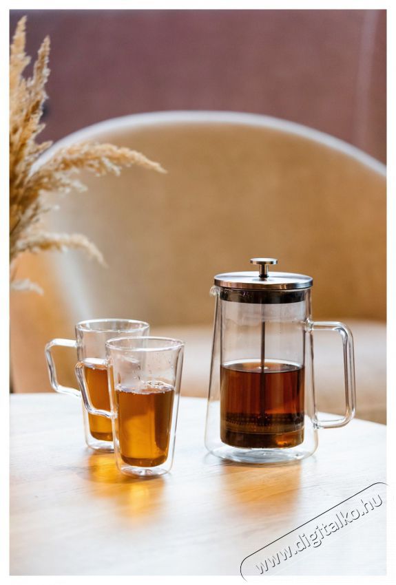 Vialli Design dupla fal&uacute;, 1000 ml, ez&uuml;st_DIVA 9279 Konyhai term&eacute;kek - V&iacute;zforral&oacute; / teafőző - 526584