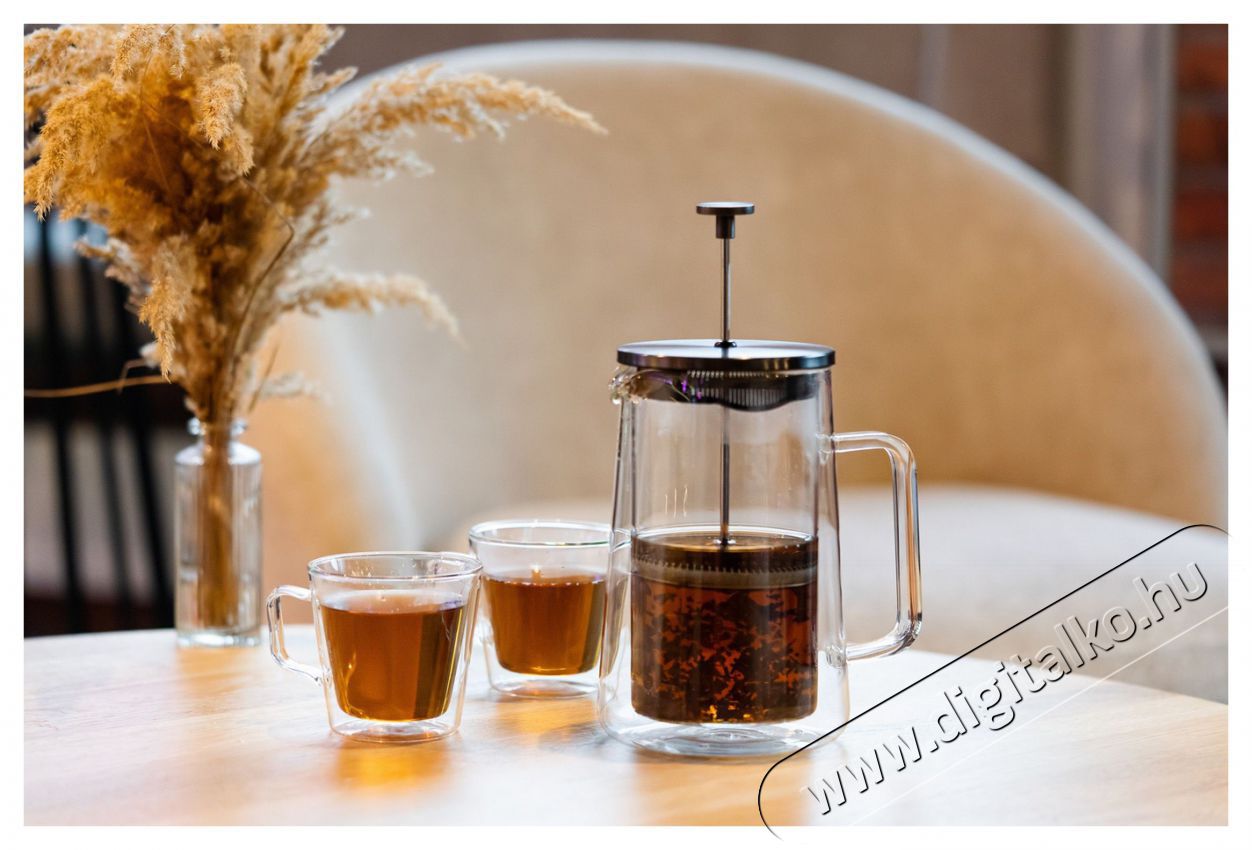 Vialli Design dupla fal&uacute;, 1000 ml, grafit_DIVA 9293 Konyhai term&eacute;kek - V&iacute;zforral&oacute; / teafőző - 526586