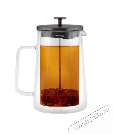 Vialli Design dupla fal&uacute;, 1000 ml, grafit_DIVA 9293 Konyhai term&eacute;kek - V&iacute;zforral&oacute; / teafőző - 526586