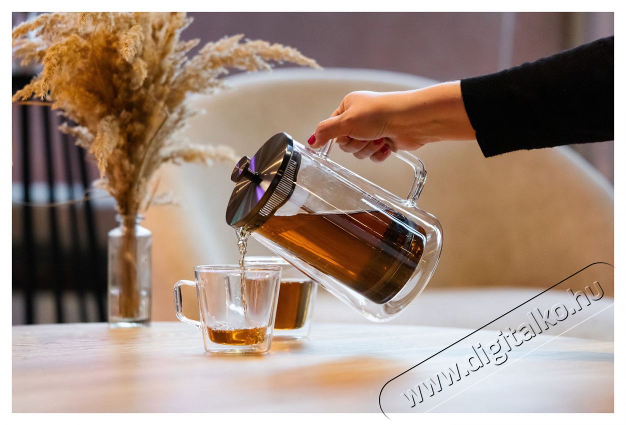 Vialli Design dupla fal&uacute;, 1000 ml, grafit_DIVA 9293 Konyhai term&eacute;kek - V&iacute;zforral&oacute; / teafőző - 526586