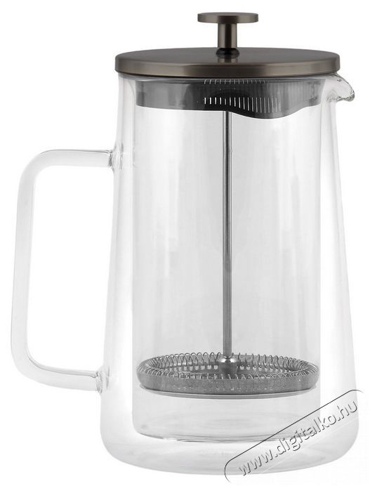 Vialli Design dupla fal&uacute;, 1000 ml, grafit_DIVA 9293 Konyhai term&eacute;kek - V&iacute;zforral&oacute; / teafőző - 526586