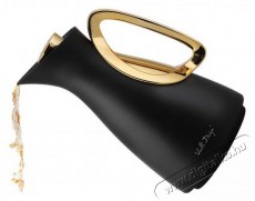 Vialli Design Termosz üvegbetéttel, 1 l fekete-arany, ALESSIA 9200 Konyhai termékek - Edény - Termosz - 528282