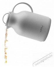 Vialli Design Termosz üvegbetéttel, 1 l, szürke, AMO 7787 Konyhai termékek - Edény - Termosz - 528276