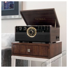 Victrola VTA-270B barna Audio-Video / Hifi / Multim&eacute;dia - Bakelit lemezj&aacute;tsz&oacute; - Bakelit lemezj&aacute;tsz&oacute; - 526603