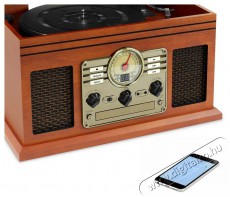 Victrola VTA-200B barna Audio-Video / Hifi / Multimédia - Bakelit lemezjátszó - Bakelit lemezjátszó - 526599