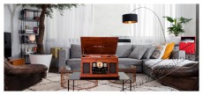 Victrola VTA-200B barna Audio-Video / Hifi / Multimédia - Bakelit lemezjátszó - Bakelit lemezjátszó - 526599
