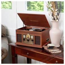 Victrola VTA-200B barna Audio-Video / Hifi / Multimédia - Bakelit lemezjátszó - Bakelit lemezjátszó - 526599