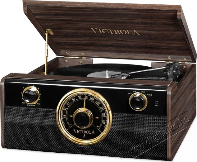 Victrola VTA-240B barna Audio-Video / Hifi / Multimédia - Bakelit lemezjátszó - Bakelit lemezjátszó - 526598