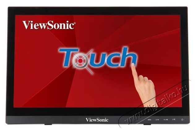 VIEWSONIC TD1630-3 LED monitor, 15.6, Touchscreen, 1366x768, HDMI, Fekete Iroda &eacute;s sz&aacute;m&iacute;t&aacute;stechnika - Monitor - Monitor - 534006