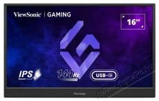 VIEWSONIC VX1654 LED IPS Hordozhat&oacute; gaming monitor 16 , Full HD (1920x1080), 144Hz, 4.67ms, AMD FreeSync&trade;, USB Type-C, miniHDMI, fekete Iroda &eacute;s sz&aacute;m&iacute;t&aacute;stechnika - Monitor - Monitor - 534007