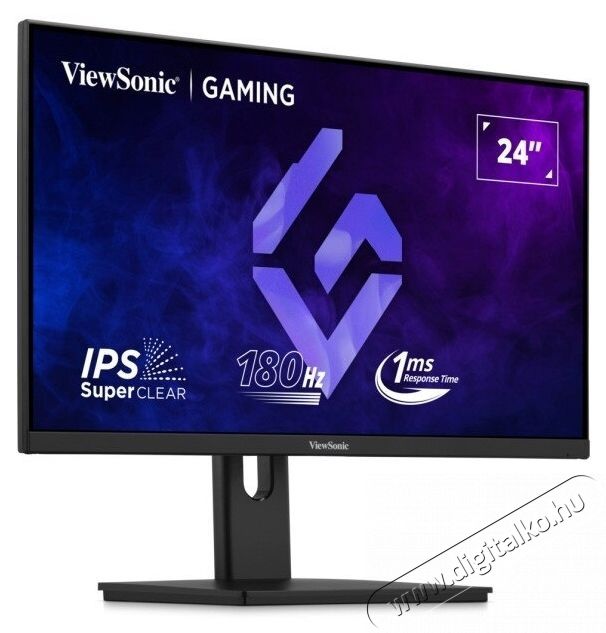 VIEWSONIC XG24G1 LED monitor, 180Hz, Full HD, HDMI, DisplayPort, Fekete Iroda &eacute;s sz&aacute;m&iacute;t&aacute;stechnika - Monitor - Monitor - 534010