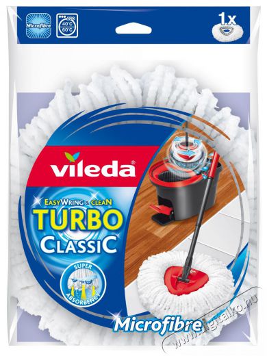 Vileda Turbo Classic felmosó utántöltő fej Háztartás / Otthon / Kültér - Egyéb háztartási termék - 411854