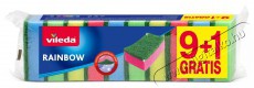 Vileda Rainbow szivacs 9+1 db Konyhai termékek - Egyéb / Konyhai kiegészítő - 505027