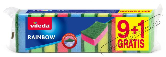 Vileda Rainbow szivacs 9+1 db Konyhai termékek - Egyéb / Konyhai kiegészítő - 505027