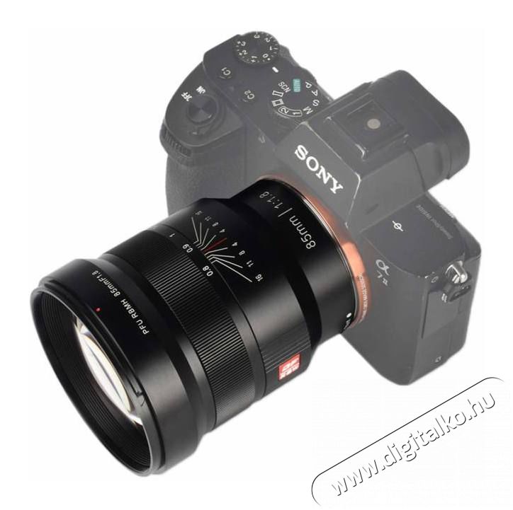 Viltrox PFU RBMH 85mm f/1.8 manuális objektív - Sony FE Fotó-Videó kiegészítők - Objektív - Fix fókuszú objektív - 350987
