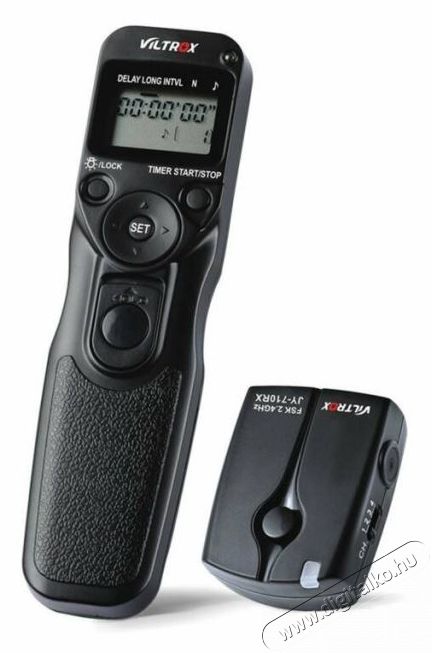 Viltrox JY-710-N1 vezeték nélüli vagy vezetékes időzítős távkioldó Fotó-Videó kiegészítők - Távkioldó - Vezeték nélküli távkioldó (utángyártott) - 375688
