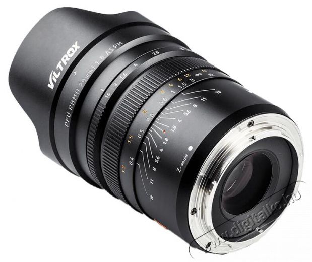 Viltrox PFU RBMH 20mm f/1.8 ASPH (NIKON Z) objektív Fotó-Videó kiegészítők - Objektív - Fix fókuszú objektív - 375697