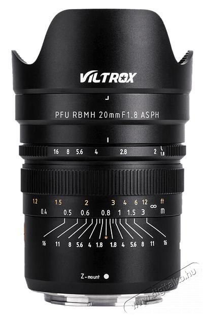 Viltrox PFU RBMH 20mm f/1.8 ASPH (NIKON Z) objektív Fotó-Videó kiegészítők - Objektív - Fix fókuszú objektív - 375697