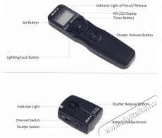 Viltrox IDŐZÍTŐS VEZ TÁVKIOLDÓ SONY S2 Fotó-Videó kiegészítők - Távkioldó - Vezetékes távkioldó (utángyártott) - 492199